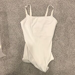 White One-Piece leotard
